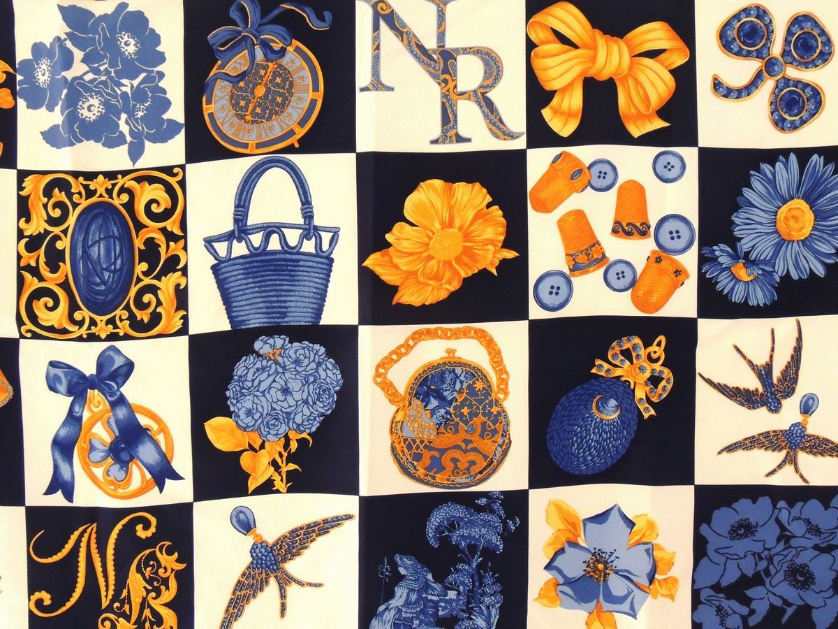 Due Foulard, Ferrè e Nina Ricci