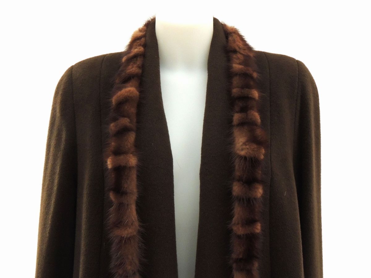 Cappotto Sartoriale in Lana Marrone
