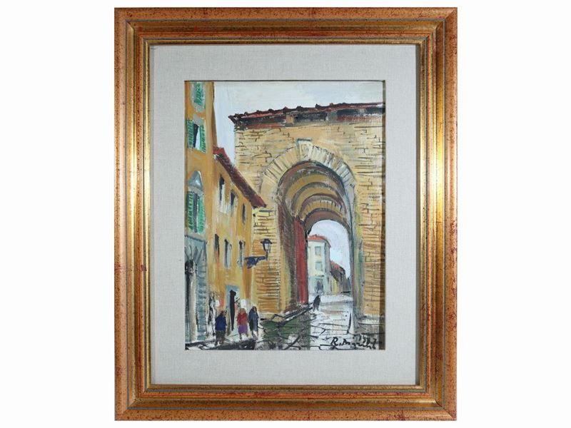 Rodolfo Marma - Porta a San Frediano 1977