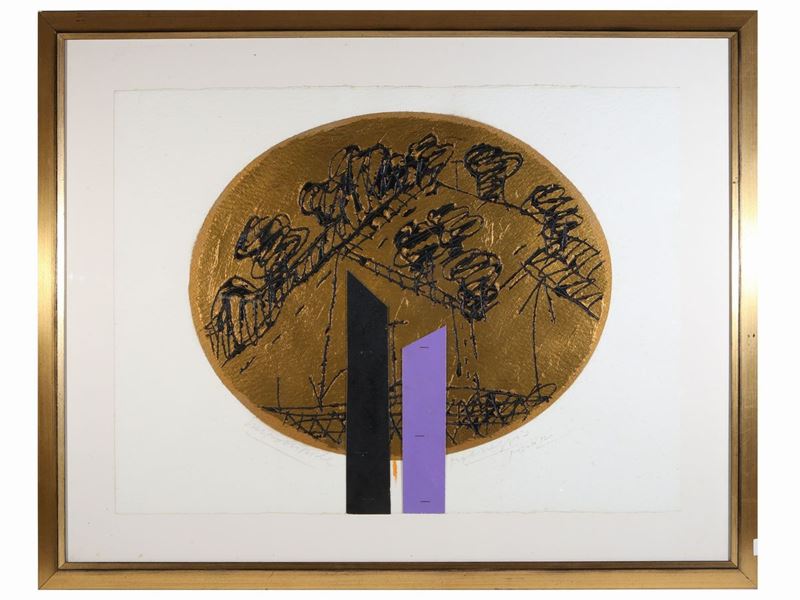 Concetto Pozzati - Impossibile Paesaggio 1992