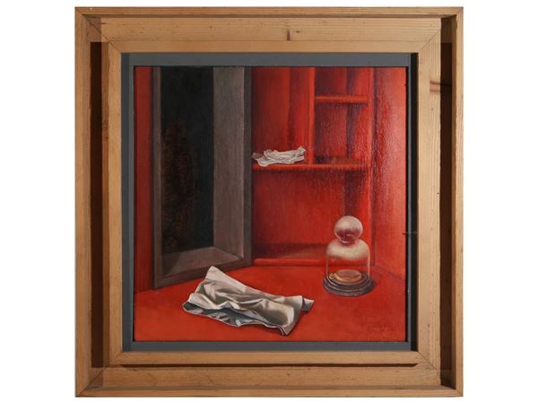 Sandra Brunetti : Composition with a crumpled envelope  - Auction Modern and Contemporary Art - Maison Bibelot - Casa d'Aste Firenze - Milano