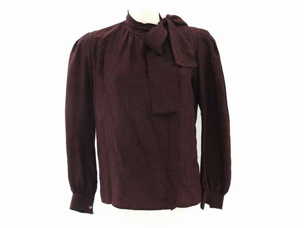 Shirt, Yves Saint Laurent  - Auction Vintage Clothes and Accessories - Maison Bibelot - Casa d'Aste Firenze - Milano