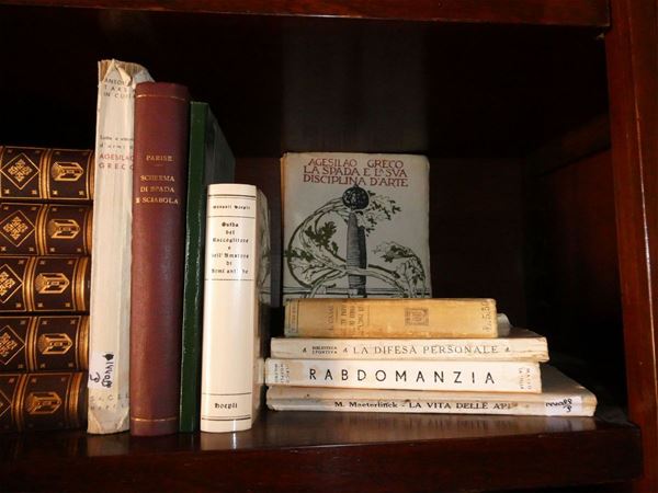 Miscellanea di libri curiosi  - Asta Arredi e dipinti da un antico palazzo marchigiano - Maison Bibelot - Casa d'Aste Firenze - Milano