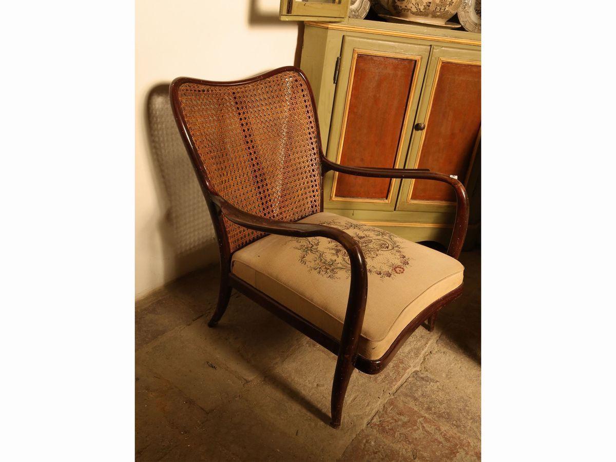 Coppia di Poltroncine in Satinwood