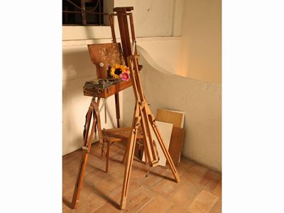 Due Cavalletti da Pittore D'epoca