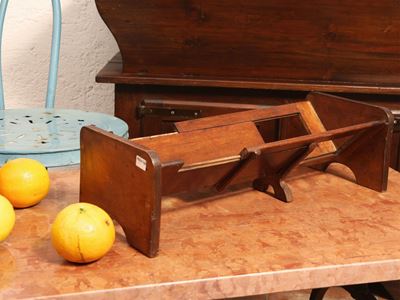 Piccolo Scaffale per Libri da Scrivania in Ciliegio e Rovere