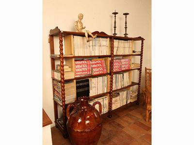 Grande Etagere Libreria in Ciliegio