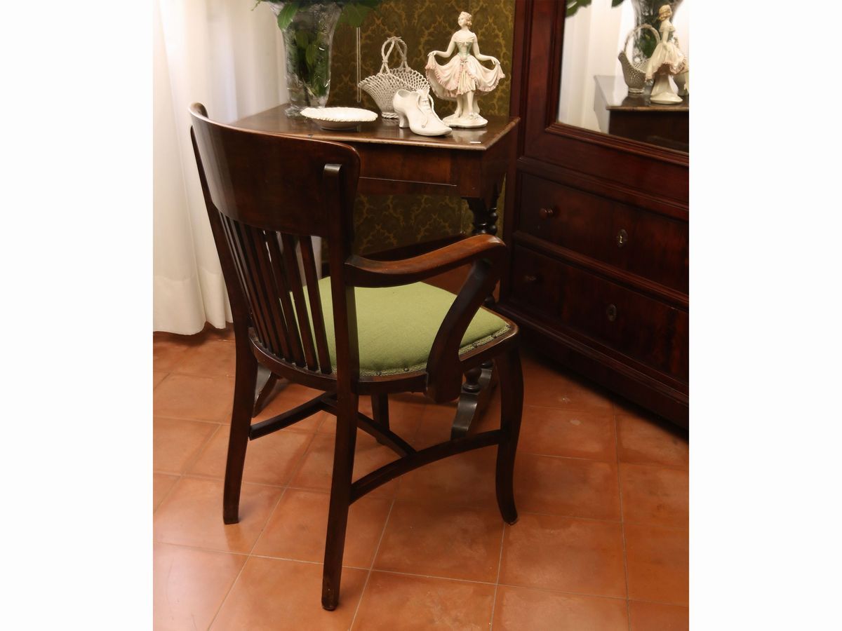 Poltroncina da Scrivania in Satinwood
