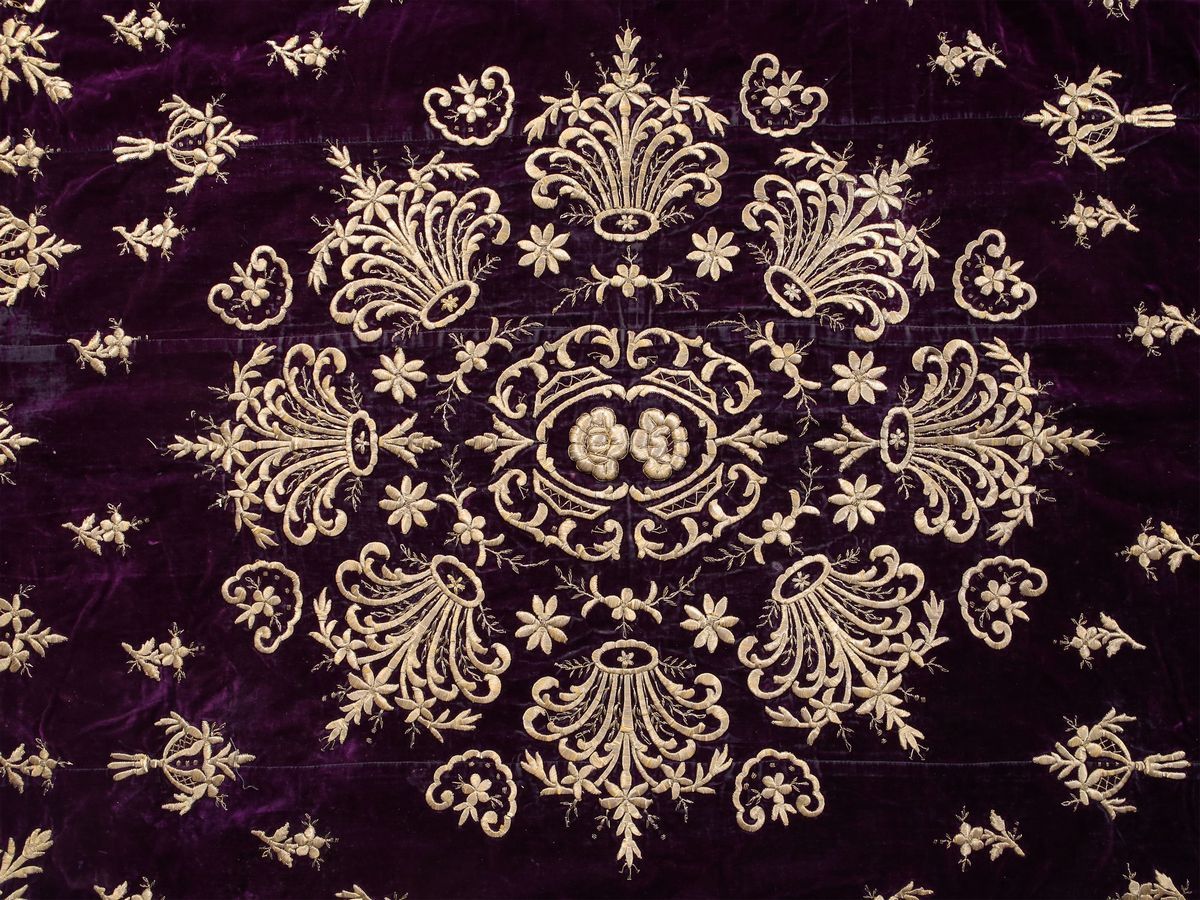 Paliotto in Velluto Viola