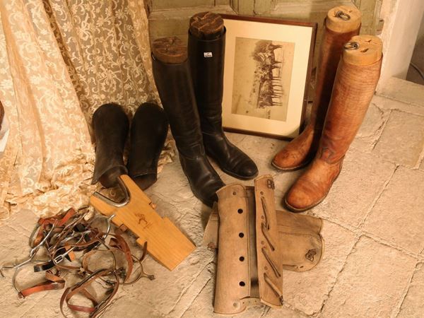 Abbigliamento ed accessori vintage per l'equitazione