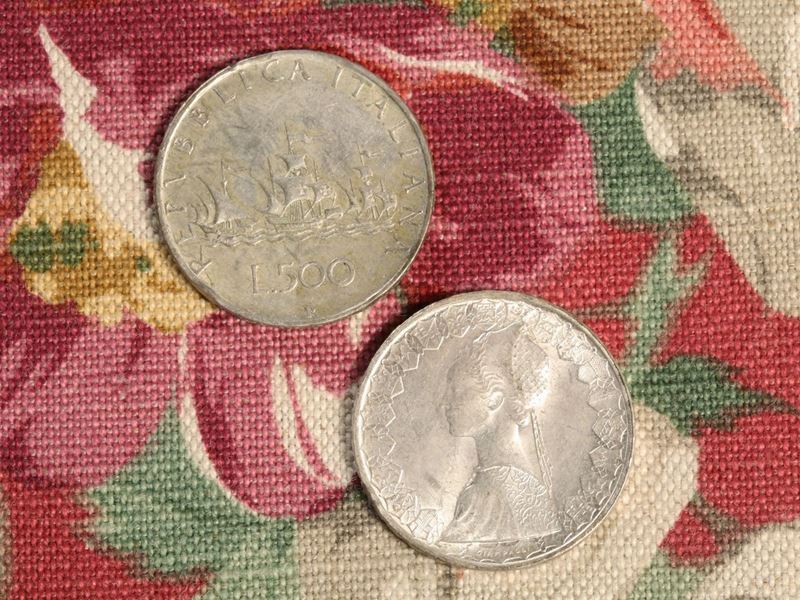 Cinquanta Monete da 500 £ in Argento, Caravelle