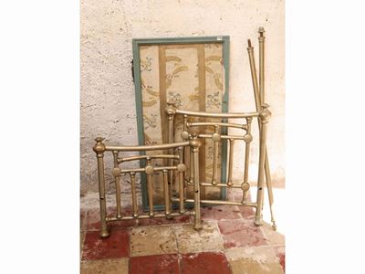 Lettino da Bambino in Ottone