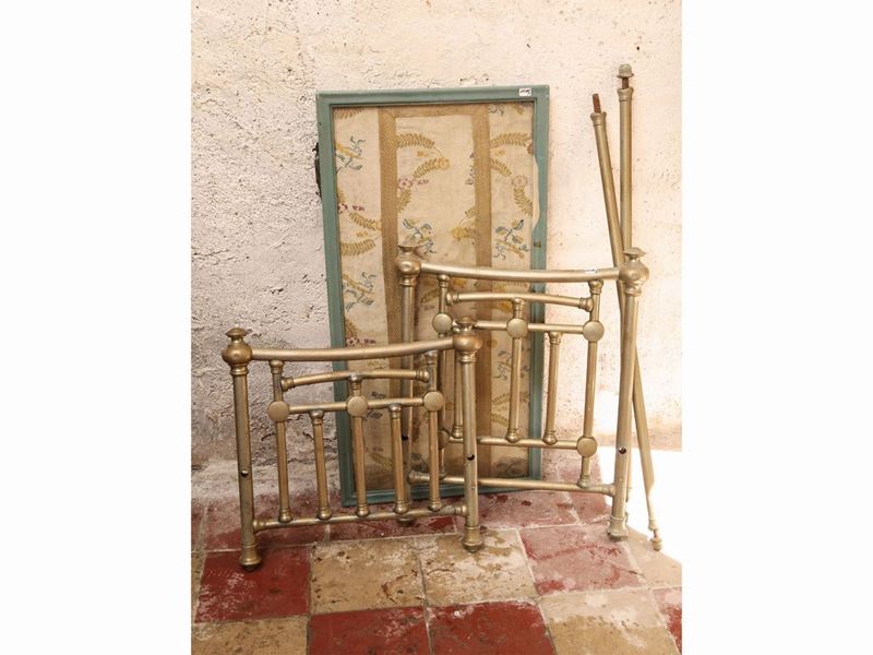 Lettino da Bambino in Ottone