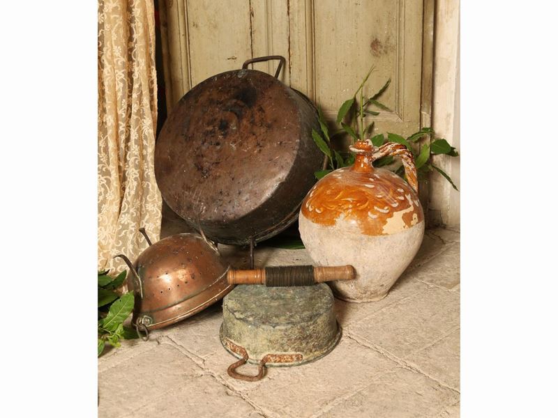 Lotto di Curiosità Rustiche D'epoca