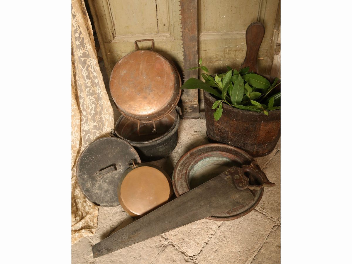 Lotto di Curiosità Rustiche D'epoca