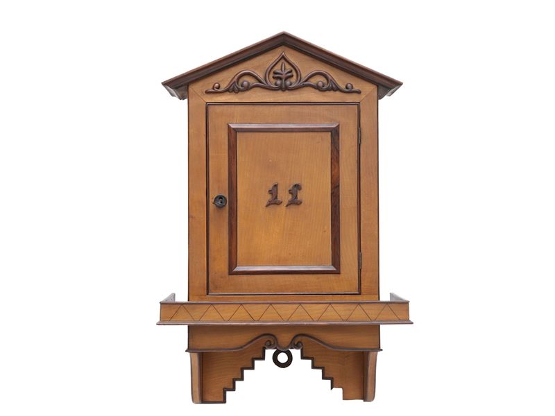Stipetto Portachiavi in Legno di Ciliegio