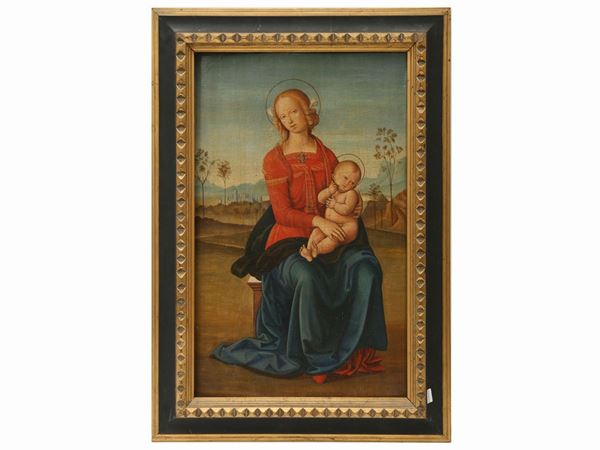 Da Pietro Perugino - Madonna with child