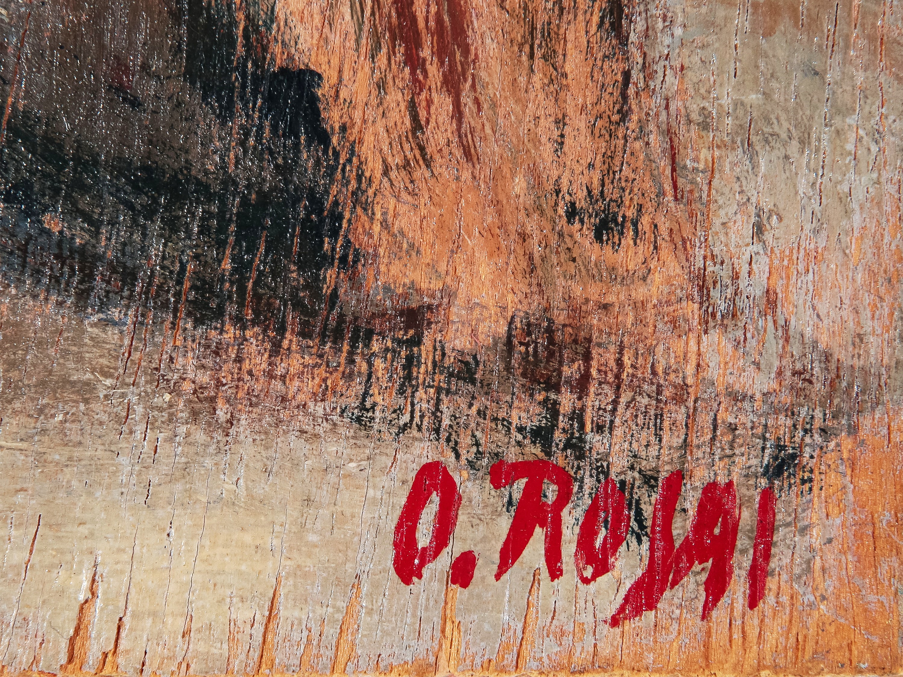 Ottone Rosai - Giocatori di Toppa (1956)
