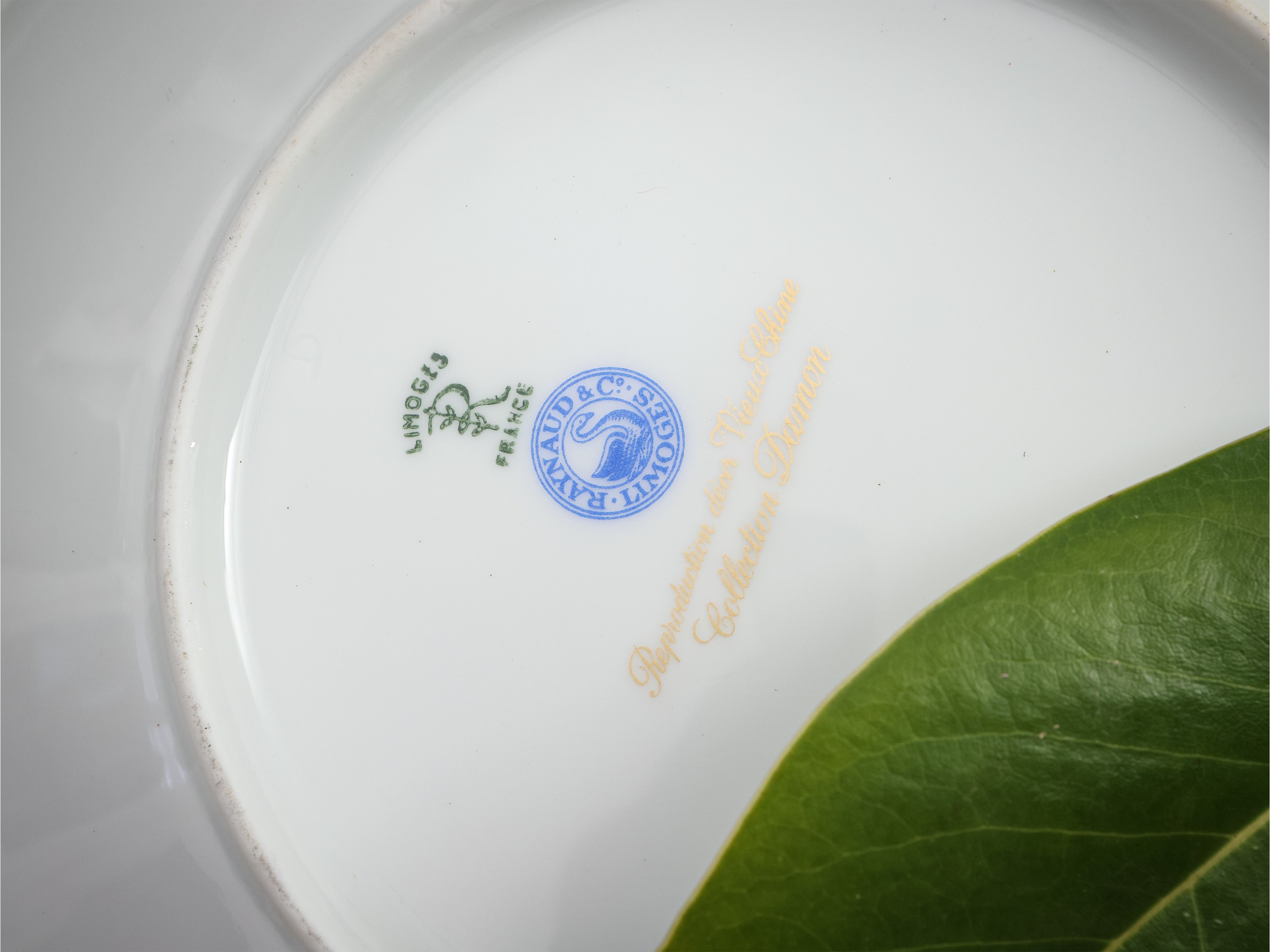 Servizio di Piatti in Porcellana, Raynaud Et C.ie, Limoges, Collection Damon