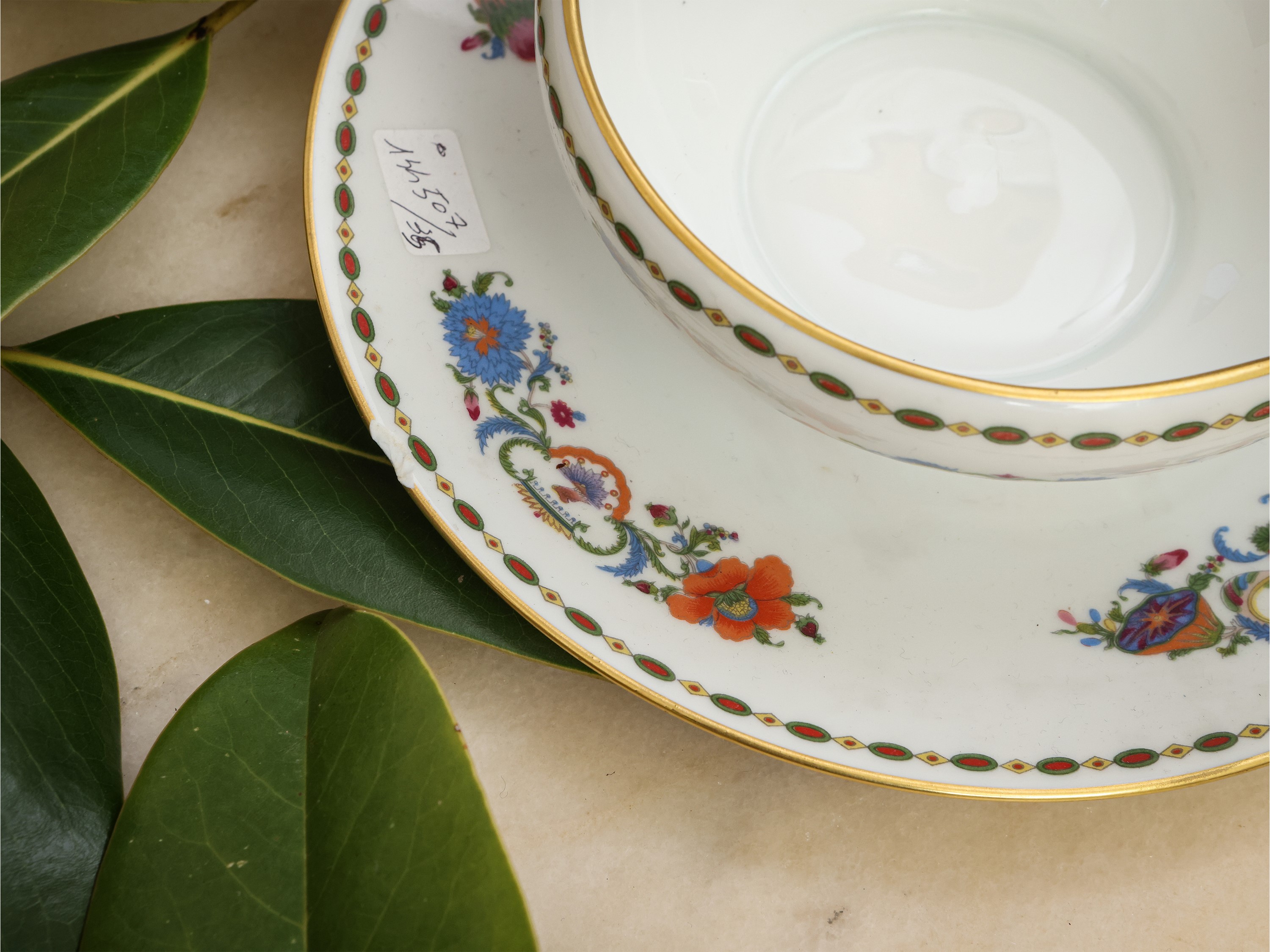 Servizio di Piatti in Porcellana, Raynaud Et C.ie, Limoges, Collection Damon