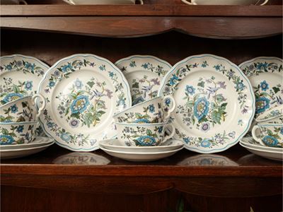 Servizio da Tè in Porcellana, Spode, Mulberry