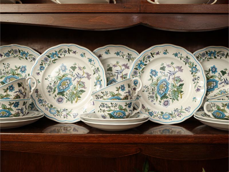 Servizio da Tè in Porcellana, Spode, Mulberry