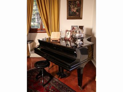Pianoforte a Mezza Coda in Legno Ebanizzato, C. Bechstein Berlin
