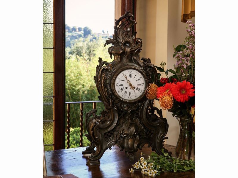 Orologio da Camino in Bronzo