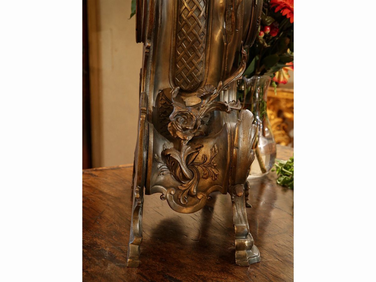Orologio da Camino in Bronzo