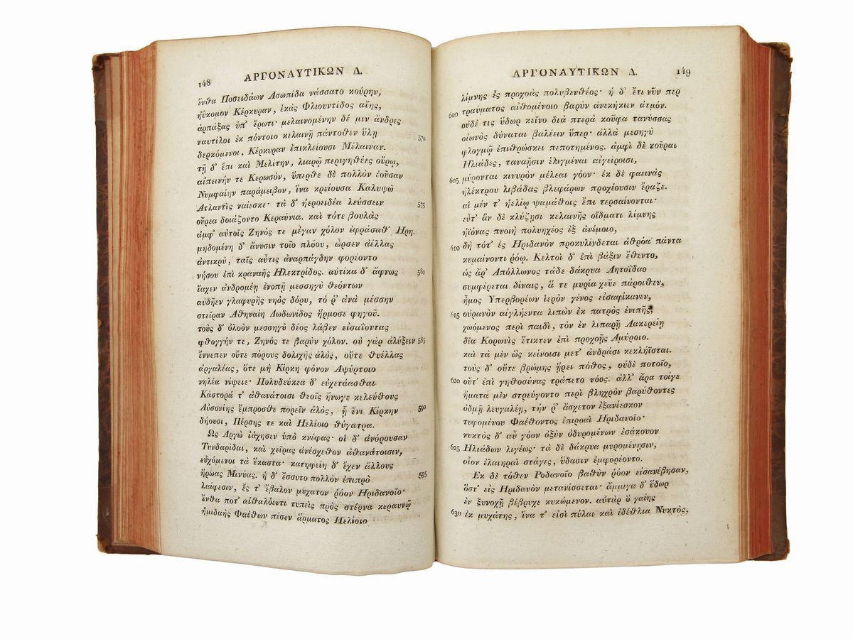 Apollonius Rhodius - Argonautica Ex Recensione Et Cum Notis Rich. Fr. Phil. Brunckii