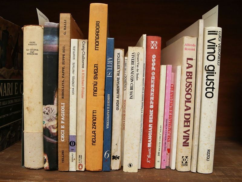 Grande Lotto di Libri di Cucina