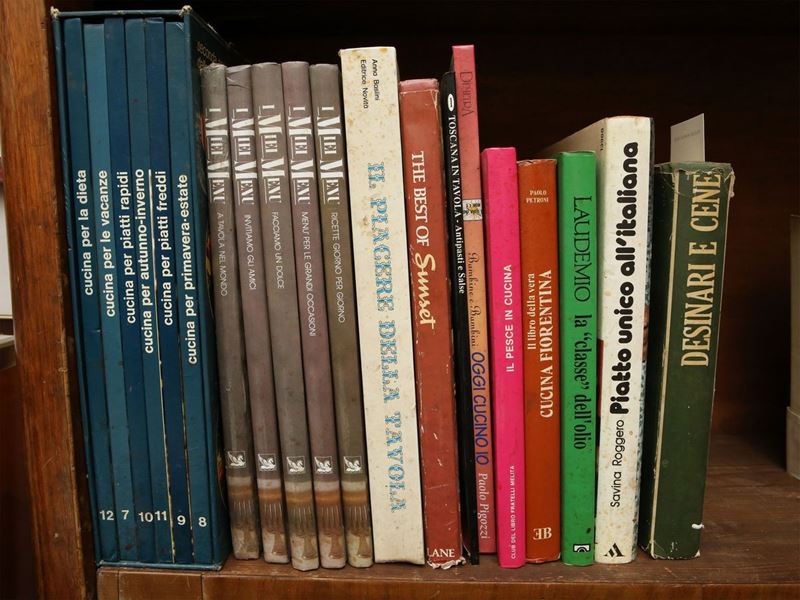 Grande Lotto di Libri di Cucina