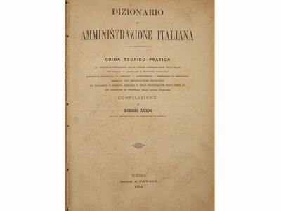 Dizionario di Amministrazione Italiana