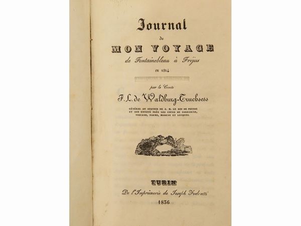 Journal de mon voyage de Fontainebleau à Fréjus en 1814
