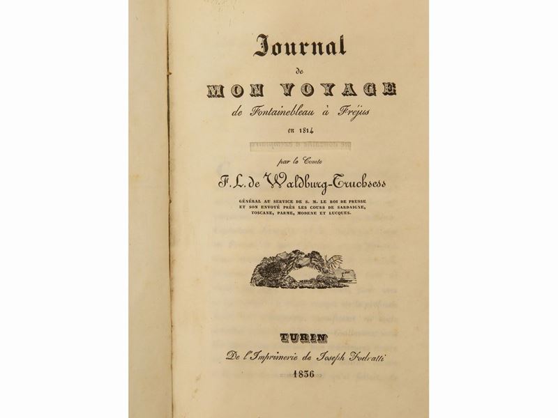 Journal De Mon Voyage De Fontainebleau À Fréjus En 1814