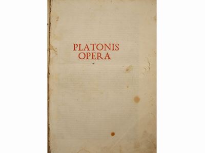 Platonis Opera
