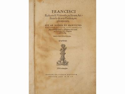 In Librum Aristotelis De Arte Poetica, Explicationes