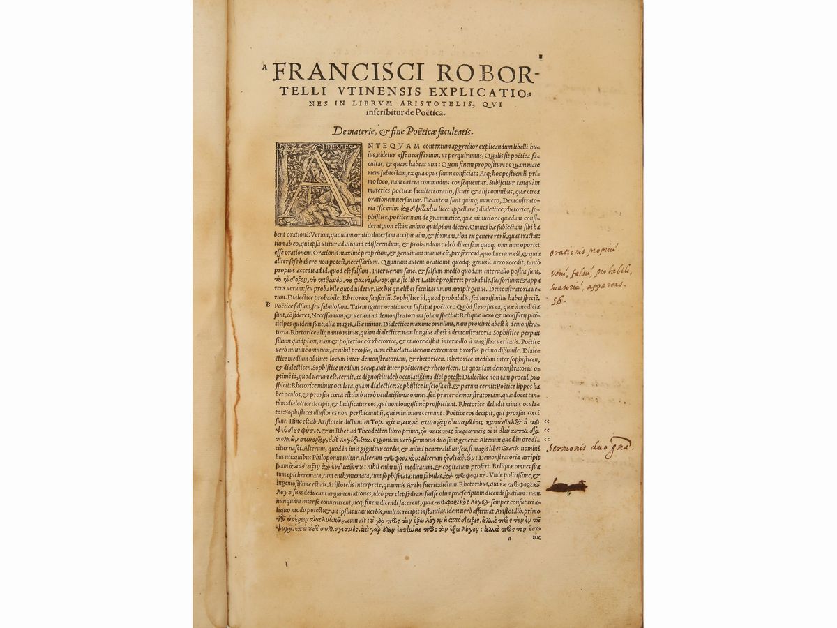 Francesco Robortello - In Librum Aristotelis De Arte Poetica, Explicationes