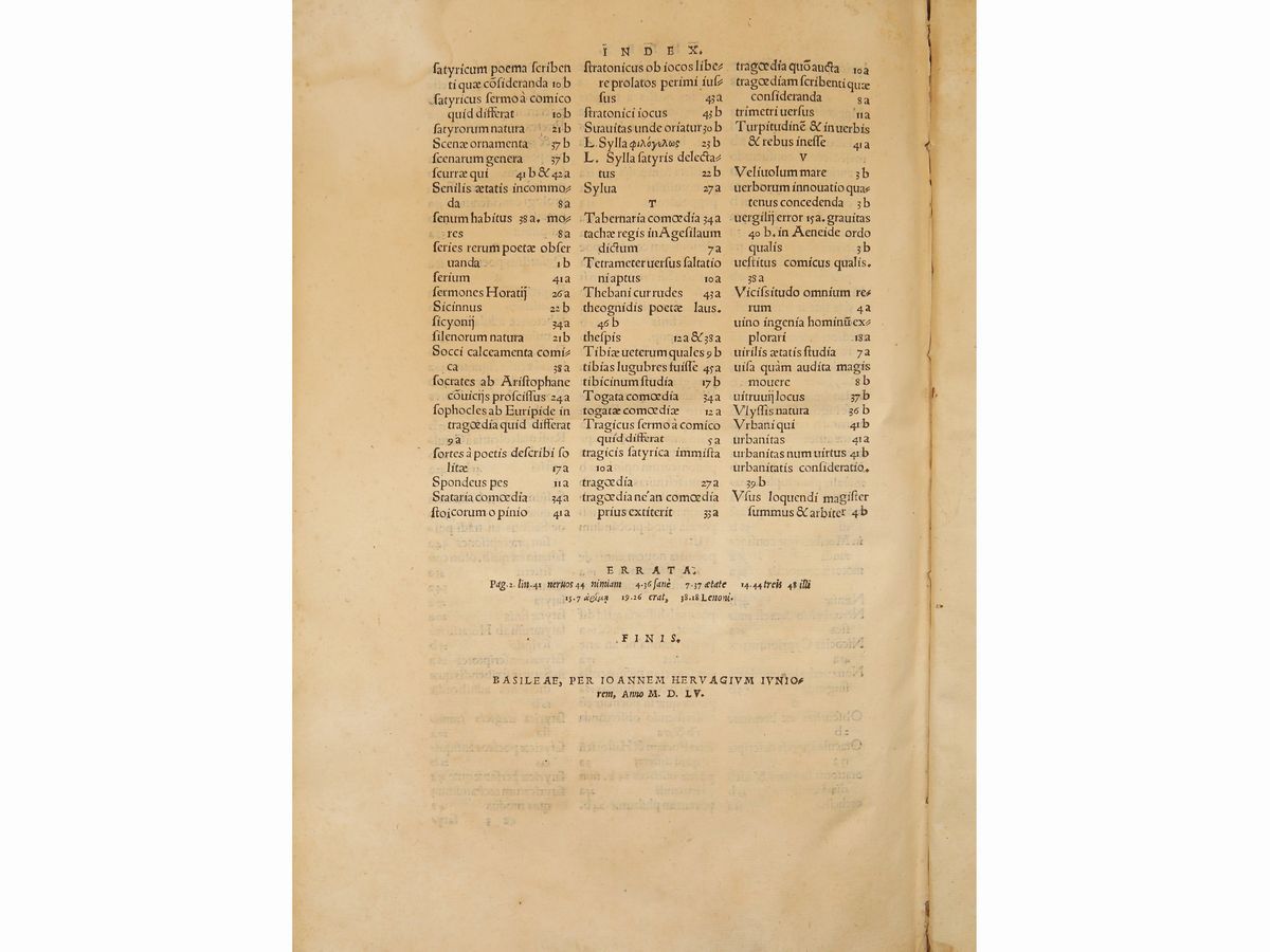 Francesco Robortello - In Librum Aristotelis De Arte Poetica, Explicationes