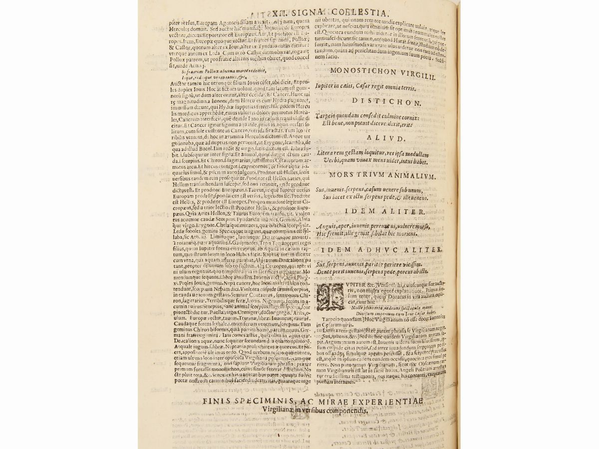 Publius Vergilius Maro - Opera P. Virgilii Maronis Poetae Mantuani...