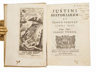 Justini Historiarum Ex Trogo Pompejo Libri XLIV. Cum Notis Isaaci Vossii