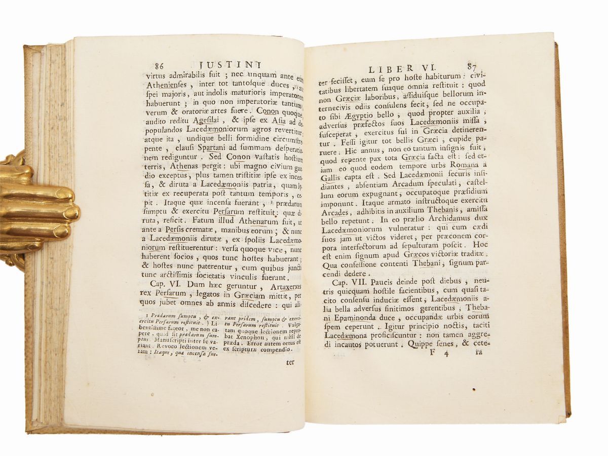 Marcus Iunianus Iustinus - Justini Historiarum Ex Trogo Pompejo Libri XLIV. Cum Notis Isaaci Voss...