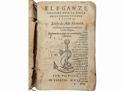Eleganze Insieme con la Copia della Lingua Toscana e Latina