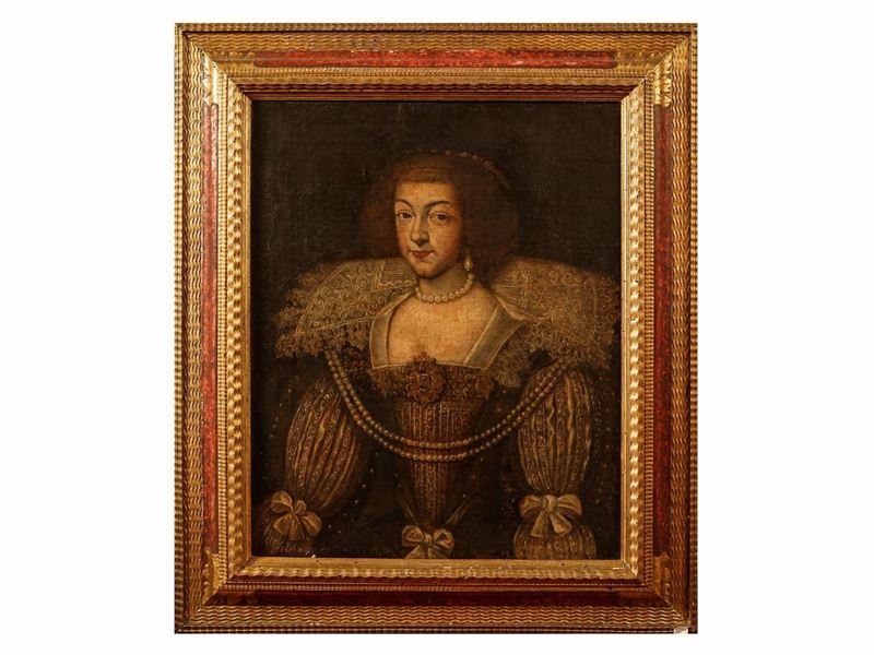 Cerchia di Frans Pourbus il Giovane - Ritratto di Nobildonna