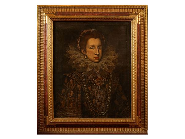 Cerchia di Frans Pourbus il Giovane - Portrait of a noblewoman
