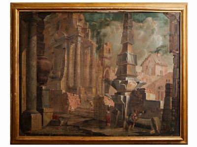 Paesaggio con Rovine