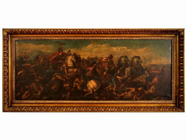 Da Pietro da Cortona - The battle of Alexander and Darius