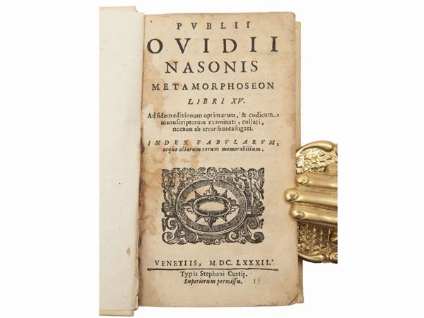 Publius Ovidius Naso Ovidio - Metamorphoseon libri XV