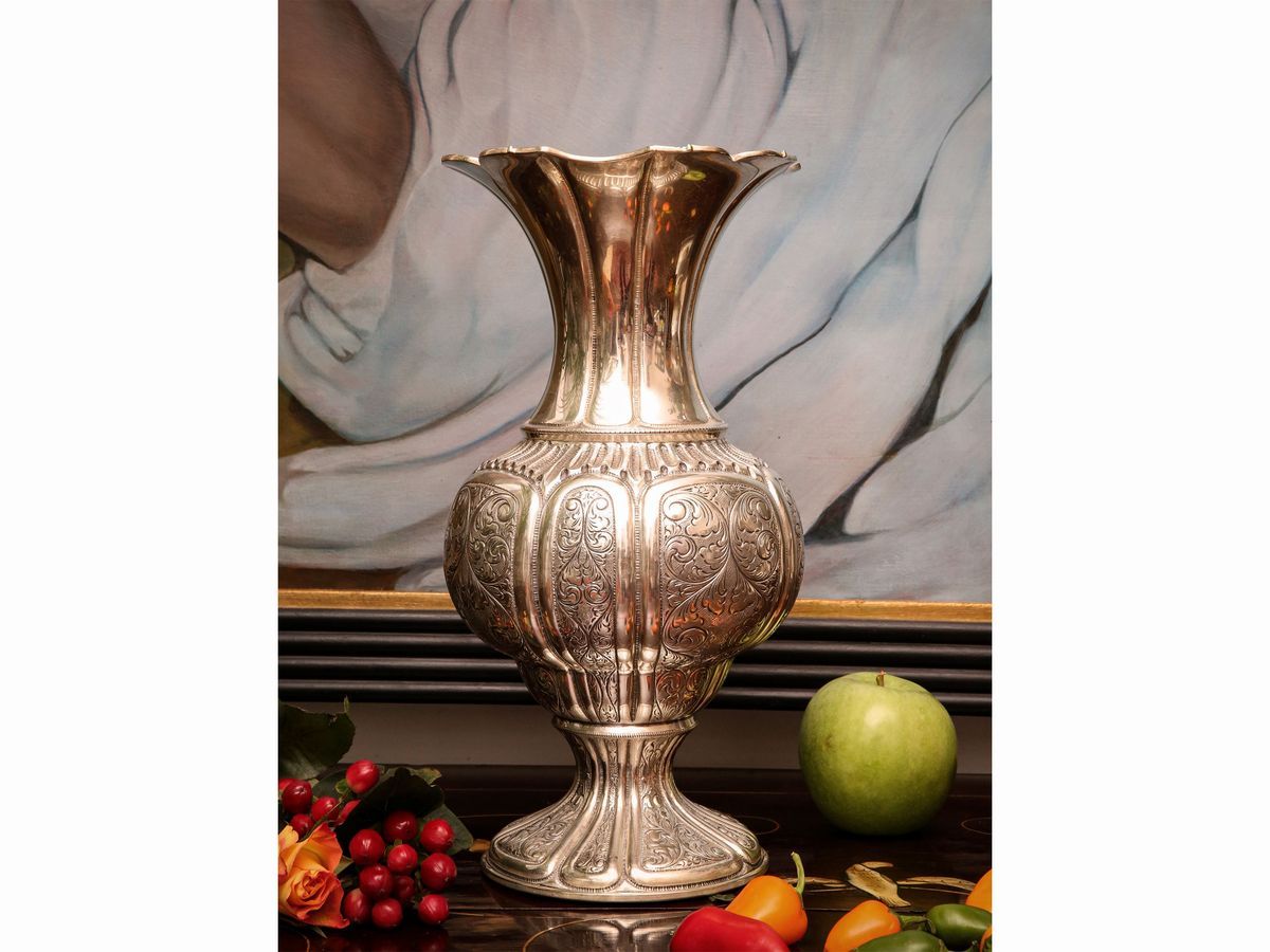 Vaso a Balaustro in Argento