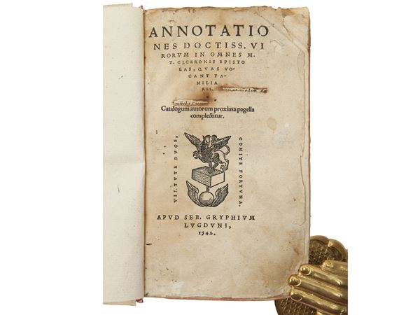 Annotationes doctiss. virorum in omnes M.T. Ciceronis epistolas, quas vocant familiares